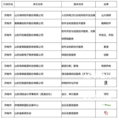 濟(jì)南網(wǎng)絡(luò)技術(shù)服務(wù)閃耀2018年度山東名牌榜單